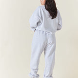 Storm Red Puff Boxy Oversized Track