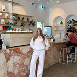 Straight Sweatpants - Bunny Pink