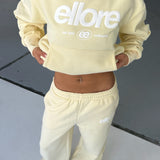 Wide Leg Sweatpants - Butter Yellow 2.0