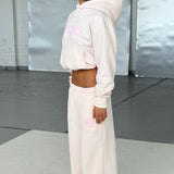 Boxy Adjustable Hoodie - Bunny Pink 2.0