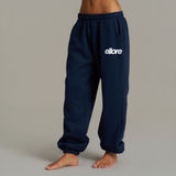 Boxy Oversized Cuffed Track - New Navy