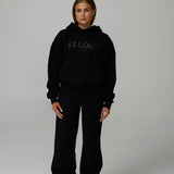 Flare Sweatpants - Black