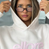 Boxy Adjustable Hoodie - Bunny Pink 2.0