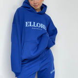 Cobalt Blue Boxy Oversized Hood