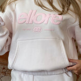 Boxy Adjustable Hoodie - Bunny Pink