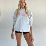 Storm Pink Boxy Oversized Hood