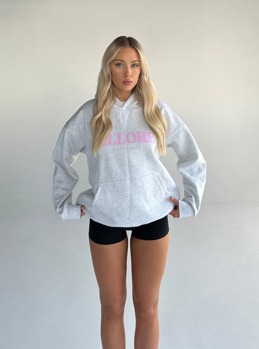 Storm Pink Boxy Oversized Hood