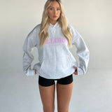 Storm Pink Boxy Oversized Hood