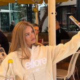 Boxy Adjustable Hoodie - Butter Yellow