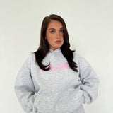 Storm Pink Boxy Oversized Hood