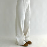 Natural Ribbed Pant