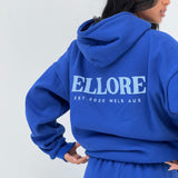 Cobalt Blue Boxy Oversized Hood