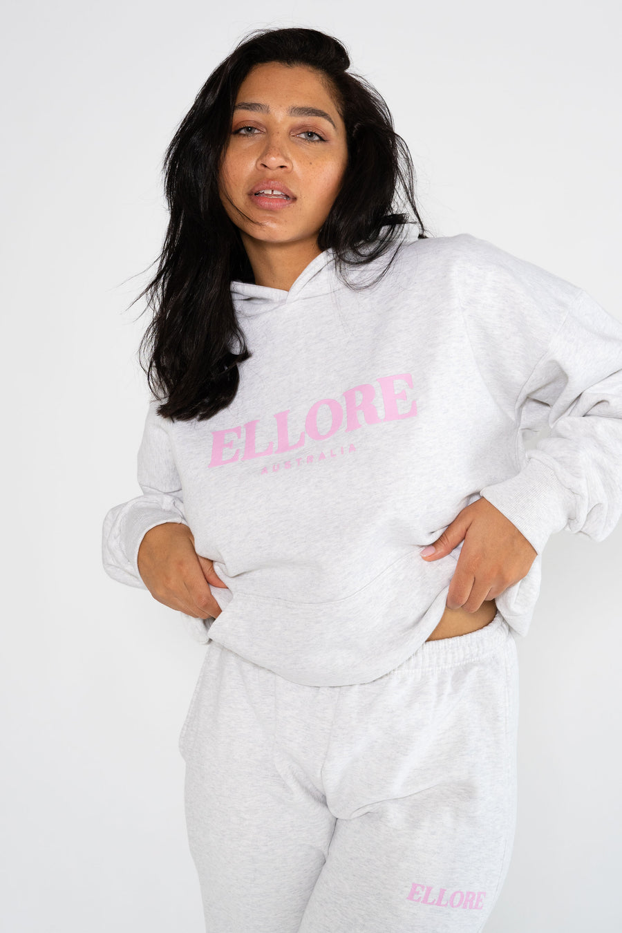 Storm Pink Boxy Oversized Hood