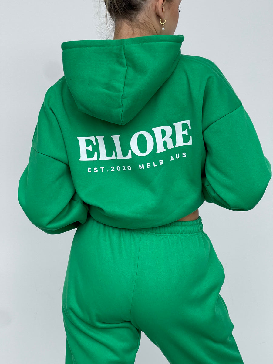 Irish Green Boxy Oversized Hood