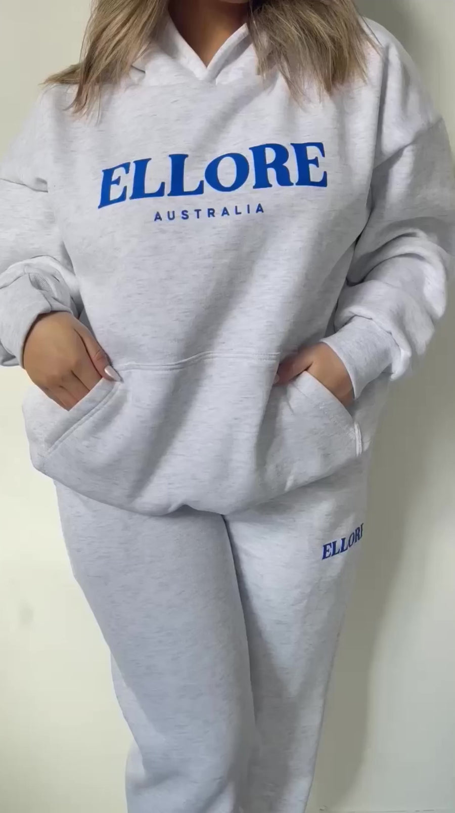 Storm Blue Boxy Oversized Hood