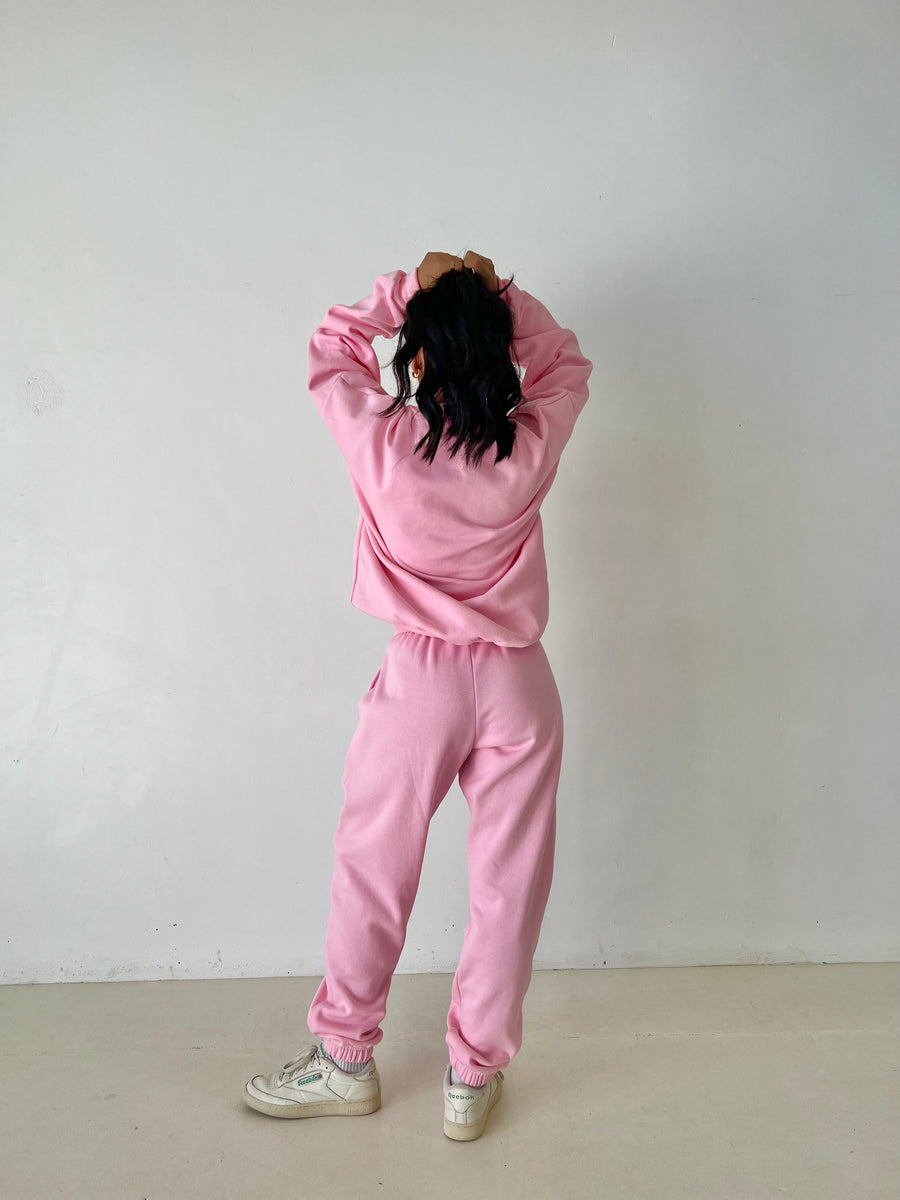 Staple Sweatpants Baby Pink - Baby pink